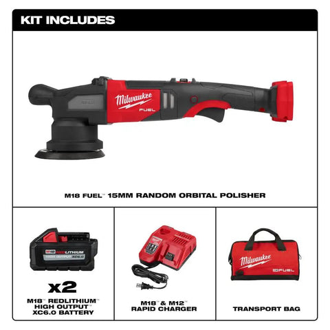 Premium Cordless Random Orbital Polisher Featuring Five Inch Backing Pad And Zero Drag Brushless Motor Delivers Kickass Torque for auto detailing.
