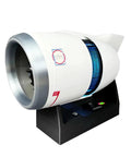 3D Printed Turbofan Engine Model Kit With Functional Nacelle Thrust Reverser Finished Display Version For Hobbyists And Gearheads