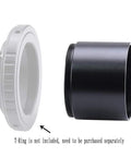 T2 Extension Tube Kit For Cameras And Eyepieces With 3mm 5mm 7mm 15mm 20mm 30mm Spacers M42x0.75 On Both Sides Dial In Spacing shown
