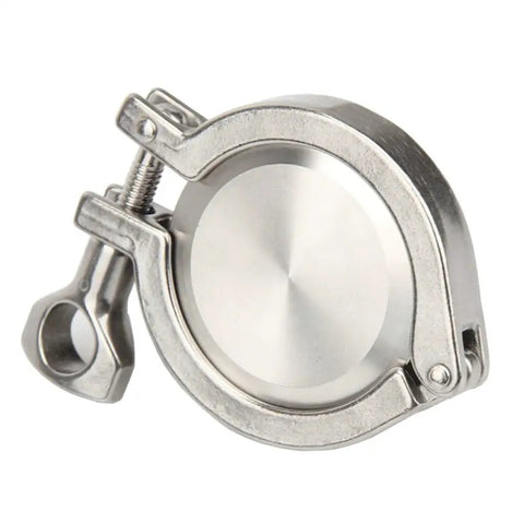 Beefy Heavy Duty Stainless Steel Sanitary Pipe Fittings Kit With Tri Clamp End Cap Weld Ferrule And Silicone Gasket For Food Industry