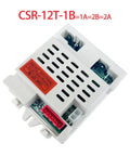 12V CSR-12T-1B 2.4G Remote Control Box For Power Wheels Jeep Ride On Toys with plug-and-play wireless receiver.