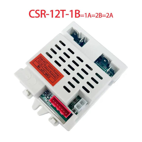 12V CSR-12T-1B 2.4G Remote Control Box For Power Wheels Jeep Ride On Toys with plug-and-play wireless receiver.