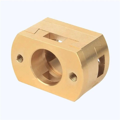 Get Your 3D Prints Looking Awesome With This Sweet 18mm Brass Oldham Z Axis T8 Screw Coupler For Ender 3 V2 CR10 And CR10S Pro That Cuts Down Vibes And Boosts Accuracy Smoothly Without Any Hassle Right Now. 18mm brass Oldham Z-axis T8 screw coupler