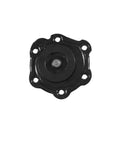 Heavy Duty Engine Water Pump Compatible With Gm And Non Gm Rigs front view showing heat treated shaft and seals.