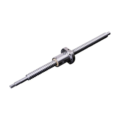 Heavy Duty SFU3205 Ball Screw With Kickass Precision And Smooth Linear Motion Built Durable For 3D Printers And Pro CNC Milling Setups At 1700 Millimeter Shaft Length, showing detailed screw and nut.