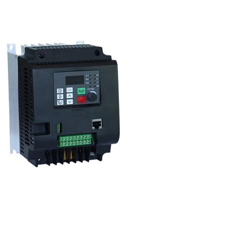 Industrial Grade 440V 11KW Three Phase Input And Output VFD Variable Frequency Drive For Precise Motor Speed Control Inverter 10HP 7.5kW High Torque Beast Mode Power Controller For Industrial Automation And Motor Systems, front view