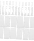 Vertical Blind Repair Kit 1 Set With Replacement Stems And Gears White For Smooth Operation No Hassle Easy Install Quick Fix