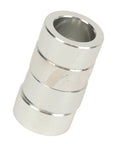 4PC Intermediate Steering Shaft Bushings For Ram 1500 2500 3500 4500 5500 5.9L 6.7L 2003 2022 Steering Column Sleeve Set in silver aluminum.