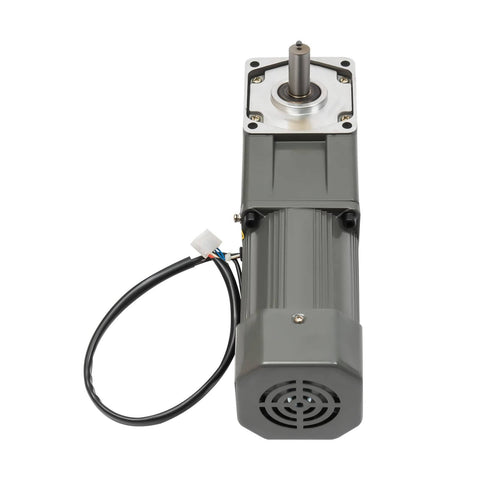 Heavy Duty 110V 120W Electric Gear Motor With One To Thirty Gear Reduction Output 45 RPM Adjustable Speed Controller And Built In Cooling Fan