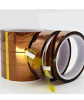 3D Printer Heat Resistant Kapton Polyimide Insulating Tape, 20mm 30m for High Temp Protection, Adhesive BGA Tape, Electrical Insulation