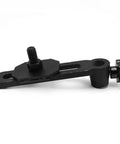 Side view of Cast Iron Lathe Tool Holder Base With 25mm Hole Diameter For Woodworking And Turning Projects Built Like A Tank Durable DIY