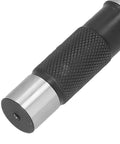 Close-up of Rock Solid BT40 Balance Collet Chuck shaft with textured grip, showcasing precision design for CNC applications.
