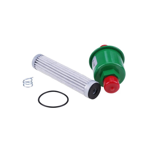 Transmission Oil Filter Kit AM120916 AM103181 M806848 with filter, gasket, spring for garden tractors and front mowers.