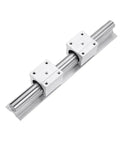 Stainless Steel Linear Guide Rail SBR16 600mm for CNC Machines and 3D Printers, Smooth Glide, No Play, Pro Grade Precision Motion System for Engraving, Automated Inspection, and Semiconductor Equipment, with 2 bearing blocks