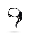 Dial In Your Setup With This Rad Drop Bar Lever Kit Built For Rock Solid Braking And Crisp Shifting Fitting 24mm Or 31.8mm Clamping Diameters. Black brake lever side view.