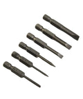 Get Your Hands On These Top Tier Precision Slotted Screwdriver Bits For Power Drills Featuring alloy steel hex shank bits, 2 to 6mm