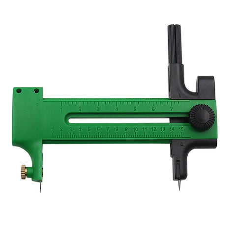 Double-Stage Adjustable Rotary Compass Circle Cutter For Paper Cardboard Vinyl Rubber Leather Crafts Dope Pro Grade Tool