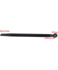 Rear Radius Rods Replacement Kit For Maverick X3 64 Inch Body RA Built Beefed Up Steel Construction Easy Direct Fit Heavy Duty UTV Suspension Upgrade For Off Road Performance And Long Lasting Reliability, black steel rod with eyelets
