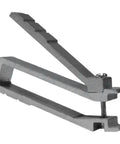 Nut Insertion And Removal Tool For Server Rack Cage Nuts Easy Cage Nut Installation Tool For Computer Servers Fits 8.3mm To 9.3mm Cage Nut Diameter Pro Grade Rack Hardware Workhorse For Quick Nut Jobs, shown from side with aluminum frame
