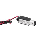 Smash Through Any Job With This 12V Linear Actuator And Aluminum ABS Build For Heavy Duty Automation In Farm Gear And Cabinet Doors Featuring End Switch, showing actuator with wires.