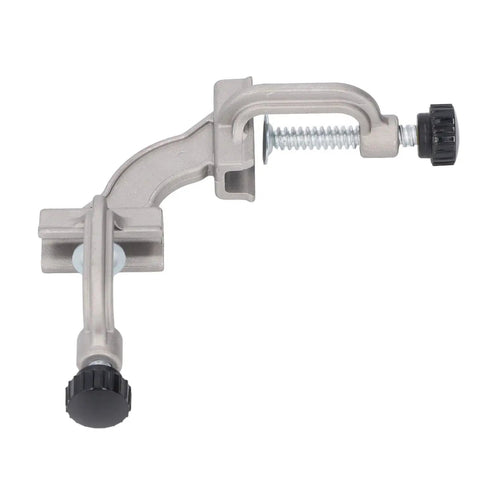 Built Tough Adjustable Right Angle Corner Clamp for Welding, Metalworking and Woodworking, showing aluminum alloy and knobs