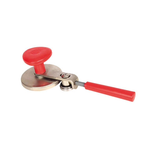 Compact Rotary Glass Can Sealer Tool For Home Kitchen Use, Ergonomic Non Slip Handle, Aluminum Build, Easy To Store