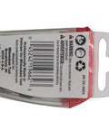 Side-angle view of Milwaukee 48-32-4604 #2 Phillips Shockwave insert bits, contractor 25-pack in red blister packaging