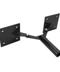 Adjustable Weather Vane Roof Mount Bracket For Weathervanes Fits Up To Three Quarter Inch Poles Carbon Steel Heavy Duty Kit