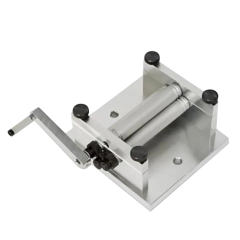 Knockout Manual Plate Roller Machine For Smooth Metal Bends Handles Thin Foils Up To 60mm Wide Perfect For Brass Copper Etching And Nifty Workshop Fabrication Hacks Daily