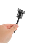 Spare Tire Hold Down Hardware With Durable Aluminum Alloy Mounting Bolt Clamp shown in hand for scale