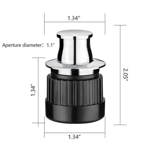 8Pcs Retractable Embedded Spring Knobs Hidden Pulls For Doors Tatami Drawers And Cabinets space saving handles bright chrome dimensions