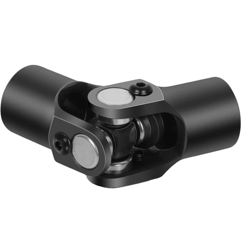 Heavy Duty Three Quarters Inch Round Steering Shaft Universal U Joint For Automotive Replacement, 40Cr Steel, smooth round DD style