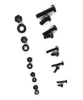 Rock Solid 270pc Nylon Screw Nut Washer Assortment Kit With M4 And M5 Threaded Plastic Fasteners Perfect For Tough DIY Repairs Electronics Projects And Hardware Jobs That Need Heavy Duty Durability, black nylon screws nuts washers