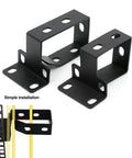 Heavy Duty Badass Wire Basket Cable Tray For Server Cabinets Hella Durable Cold Rolled Steel Rack brackets for easy installation.