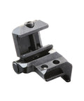 Polymer Mount Adapter for 327/324/339 Rails with lightweight strength, durable rigidity, and anodized black finish, ideal for airsoft.