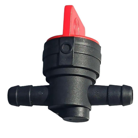 Premium Tap Filter Hose Kit For Lawn Mowers With Fuel Line Clamps And Connection Set For Garden Equipment Repair Ensures Secure Leak Free Fit, black plastic hose valve
