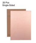 Single Sided Copper Clad Laminate PCB Board 100x70mm 1.5mm Thick DIY Prototyping Kit Pack Of 20 with two boards shown