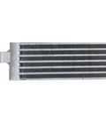 Top Tier Oil Cooler For Mercedes Benz GL63 ML63 GLE63 Plus GLS63 Models 2012 To 2018 With 5.5L Engine Built For Maximum Cooling Performance And Smooth Shifting While Driving Hard, aluminum fin core side view