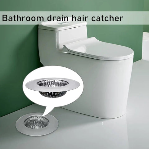 Super Heavy Duty 304 Stainless Steel Bathtub Drain Strainer That Actually Traps All The Hair Rust Resistant Shower And Sink Filter Basket Keeps Your Plumbing Trash Free And Flowing Smoothly Year Round