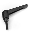 Black Living Hinge With Screws Zinc Alloy Flexible Pivot Joint Connector For 2020 Series Aluminum Extrusion Profile Easy Mount Durable Rust Resistant Built To Last, black adjustable hinge with threaded screw