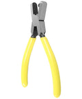 Heavy Duty Handheld Single Hole Punch Plier for Office and Craft Use with yellow grips