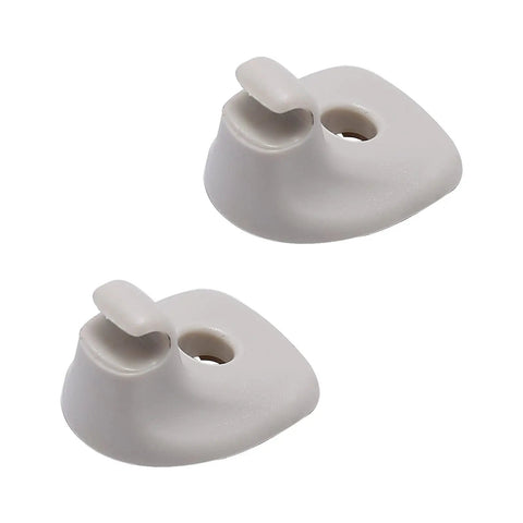 2 Pack Sun Visor Retainer Clip Replacement For 2007 2010 Dodge Avenger And 2008 2010 Chrysler Sebring Grey 1GW25DW1AA