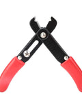 Wisoqu Electrical Wire Stripper Cutter Pliers High Strength Steel Anti Slip Grip Black Oxide Finish heavy duty tool for cable insulation stripping.