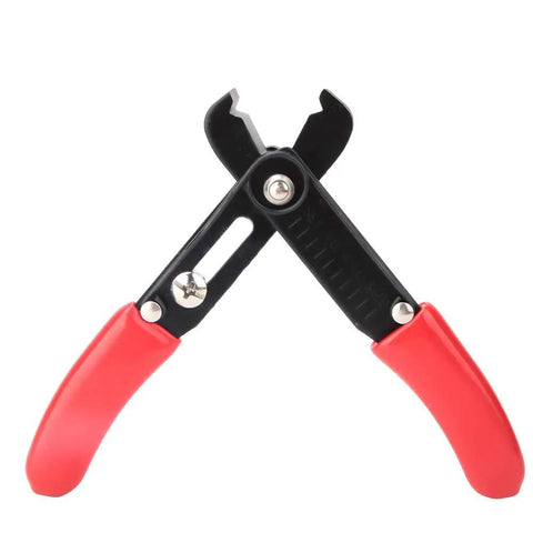Wisoqu Electrical Wire Stripper Cutter Pliers High Strength Steel Anti Slip Grip Black Oxide Finish heavy duty tool for cable insulation stripping.