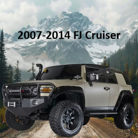 Toyota FJ Cruiser 2007-2014 off-road view in mountain landscape