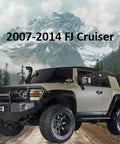 Modified 2007-2014 Toyota FJ Cruiser off-road vehicle in mountain landscape