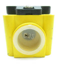 15mm Proximity Switch Sensor For 20 To 250V AC Power, Industrial Grade With 3 To 400 mA Output, yellow compact detector.