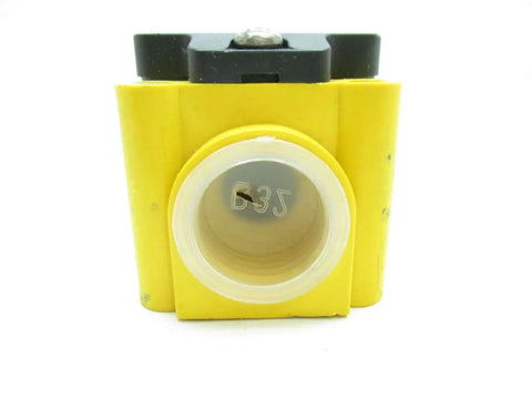15mm Proximity Switch Sensor For 20 To 250V AC Power, Industrial Grade With 3 To 400 mA Output, yellow compact detector.