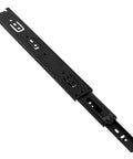 Heavy Duty 12 Inch Full Extension Drawer Slides Set Of 5 Pairs With Ball Bearing Black Telescoping Side Mount Cabinet Slides