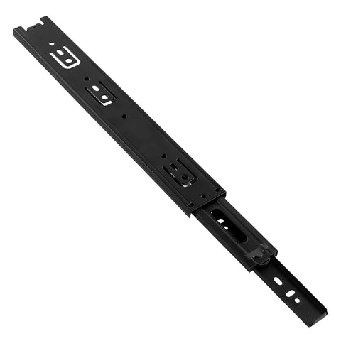 Heavy Duty 12 Inch Full Extension Drawer Slides Set Of 5 Pairs With Ball Bearing Black Telescoping Side Mount Cabinet Slides